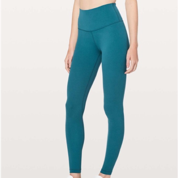 lululemon athletica Pants - Lululemon Teal Align Pant *Full Length | Size 4, 28" Inseam EUC